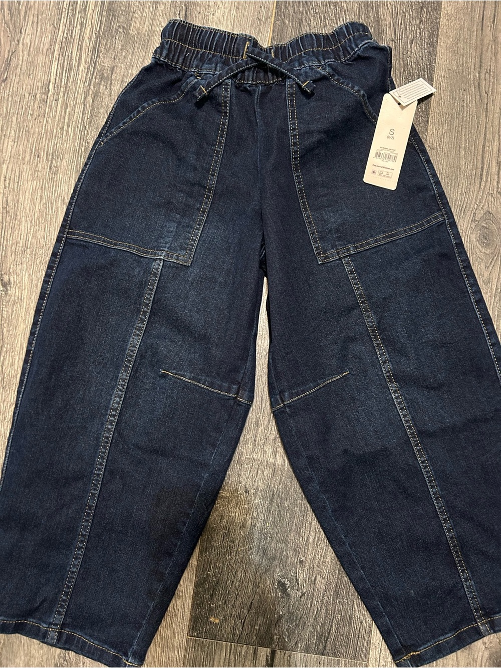 NWT wonder nation Indigo Elastic Waist Denim Pants